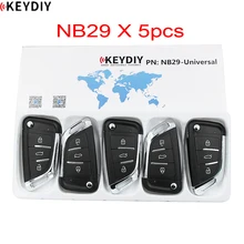 5 pçs/lote, keydiy multifuncional original kd900k/d900 +/ur200/KD-X2, programador nb series controle remoto nb29 para chave do carro