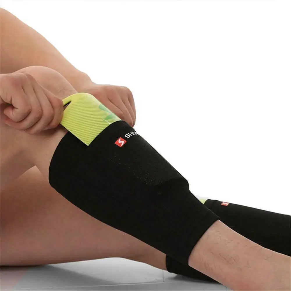 Футбольные леггинсы для мальчиков и взрослых толстые Защитные носки ног с