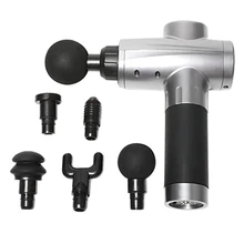 Массажный пистолет для глубоких салфеток, перкуссионный массажный пистолет для тела, массажер для спины, ручной пистолет для мышц