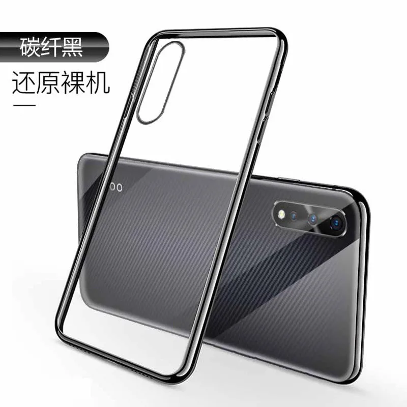 Чехол для Vivo V17 NEO, роскошный чехол с лазерным покрытием из ТПУ для Vivo iQOO Neo Z1x Z5, мягкий прозрачный Силиконовый противоударный чехол