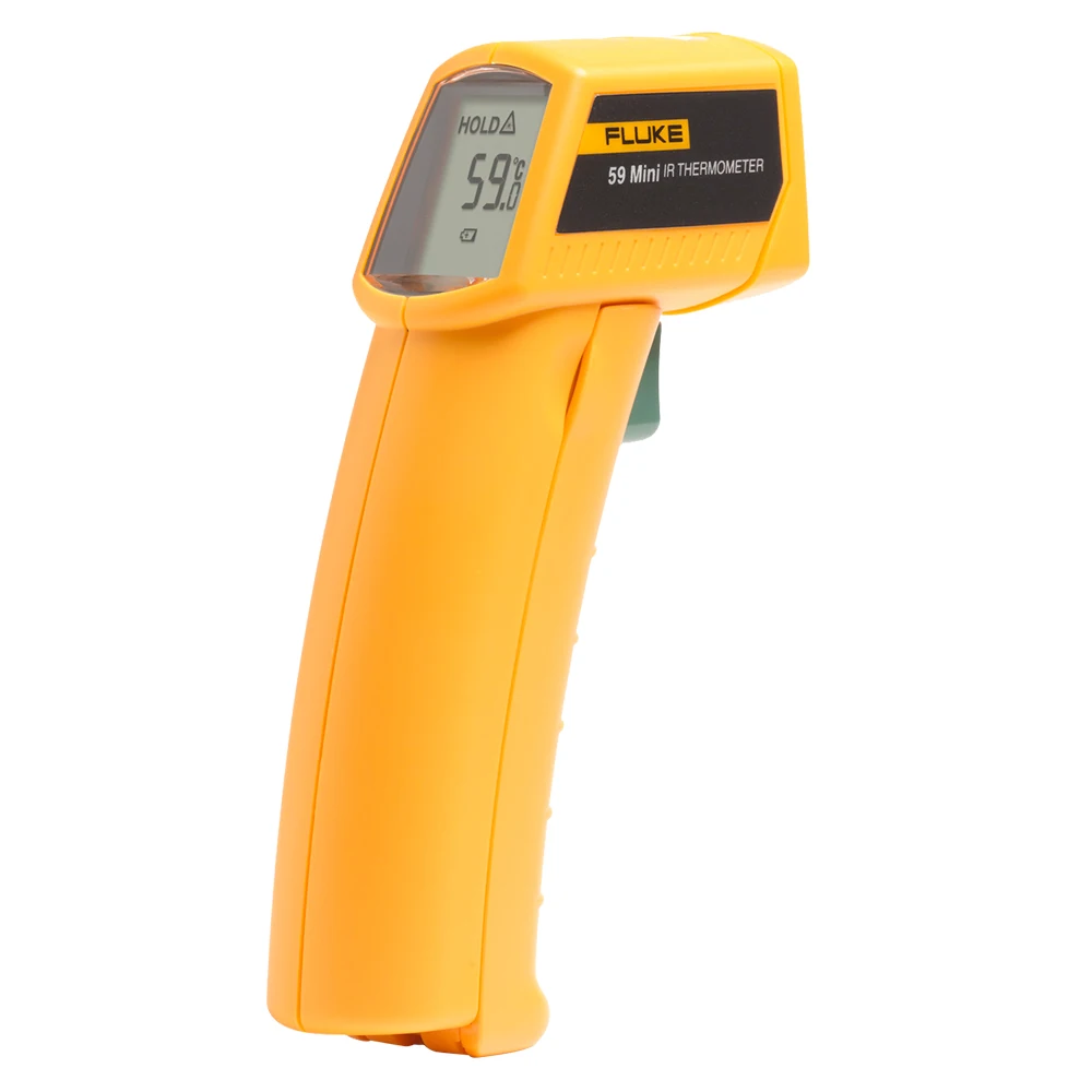 FLUKE 59 инфракрасный термометр Мини ИК термометр цифровой Ручной тестер температуры 8:1 лазерный термометр пистолет-18~ 275℃
