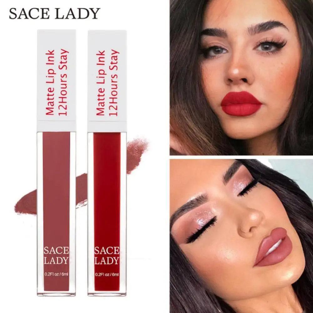 

Matte Lipstick Makeup 23 Color Long Lasting Liquid Lip Stick Nude Lip Tint Make Up Waterproof Lip Gloss Brand Cosmetic