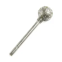 

Kit Burr Drill Bit Round Ball Drill Bits Set Tool 3mm Shank 45mm Diamond