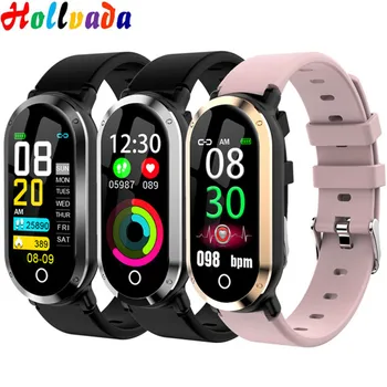 

T1 Smart watches Waterproof Suitable for iOS Android Heart Rate Monitor Blood Pressure Functions For Women men kid Smartwatch