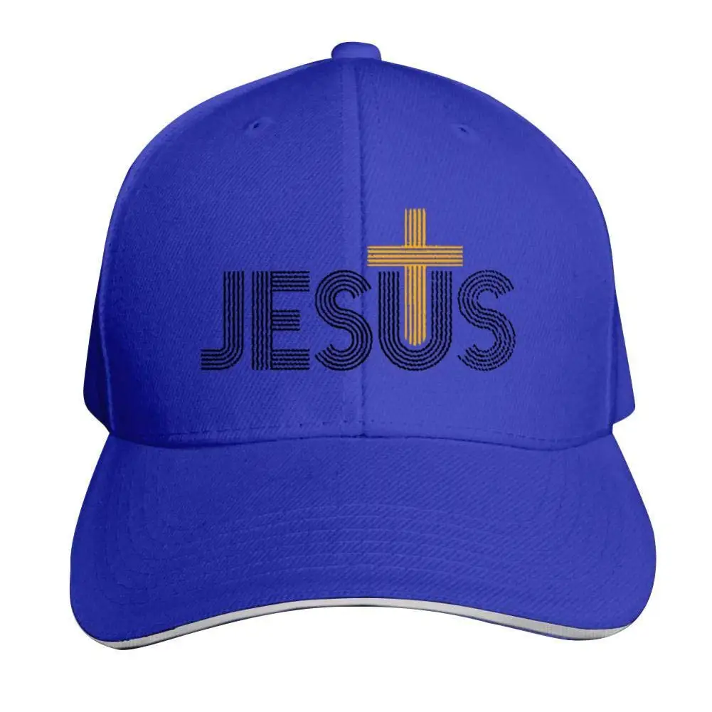 Регулируемая бейсбольная кепка с изображением Иисуса христианского креста, винтажная сэндвич-Кепка, остроконечная Кепка для водителя грузовика, шляпы для папы