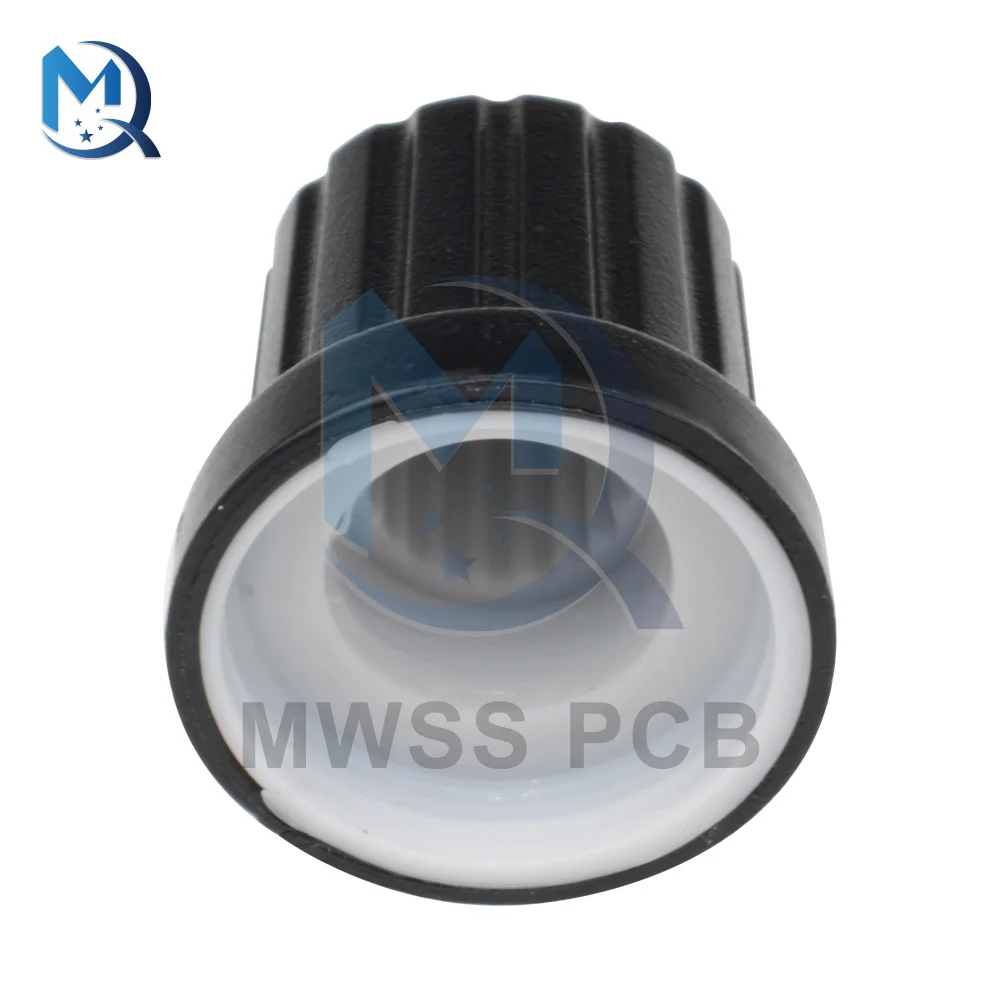 WH148 Potentiometer Knob Dia. 6mm Thread Shaft Rotary Control Cap For Rotary Taper Potentiometer Shaft Cap