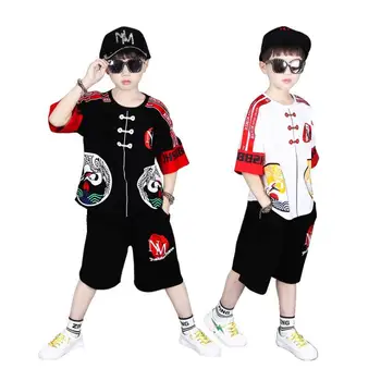 

2020 Kids Clothing Set Summer Boys Fashion Clothes 3 4 6 7 8 9 10 12 14 Years Short Sleeve Cotton Children Clothing Sets For Boy