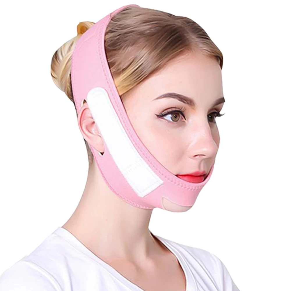 Facial Slimming Bandage V Shaper Face Relaxation Lift Up Belt Shape Reduce Double Chin Thining Band Massage Hot Sale |