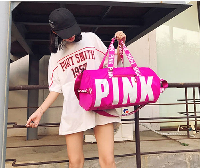 New Fashion Travel Bag Luggage Cubes Travelling Shoulder Bags Nylon Pink Man Sport Bag For Gym Women Large Travel Bag Organizer