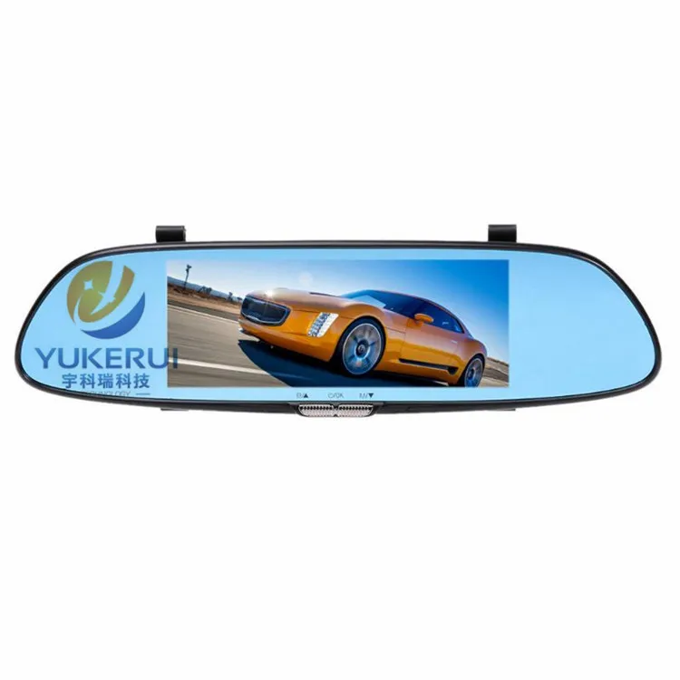 

Ultra-High-definition Rearview Mirror Tachograph Informed 6248 7-Inch Screen Dual Lens Vehicle Data Recorder
