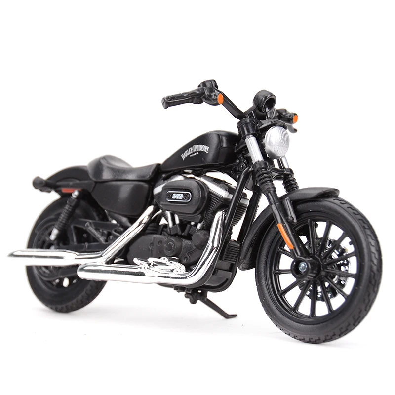 Maisto 1:18 Harley Davidson 2022 Sportster Iron 883 Die Cast Vehicles Collectible Hobbies Motorcycle Model Toys 4