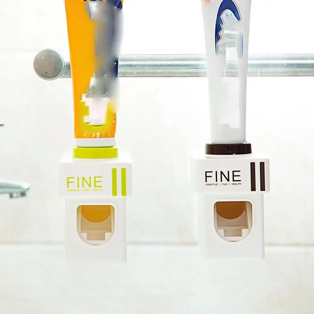 Creative Automatic Toothpaste Creative Wall Hanging Toothpaste Rack Bathroom Brushing Teeth Lazy Toothpaste Squeezer