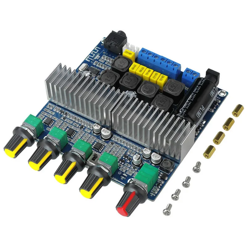 2*50 Вт + 100 TPA3116D2 Bluetooth 5.0 Плата усилителя сабвуфера мощности 2 1 каналов TPA3116 HIFI аудио