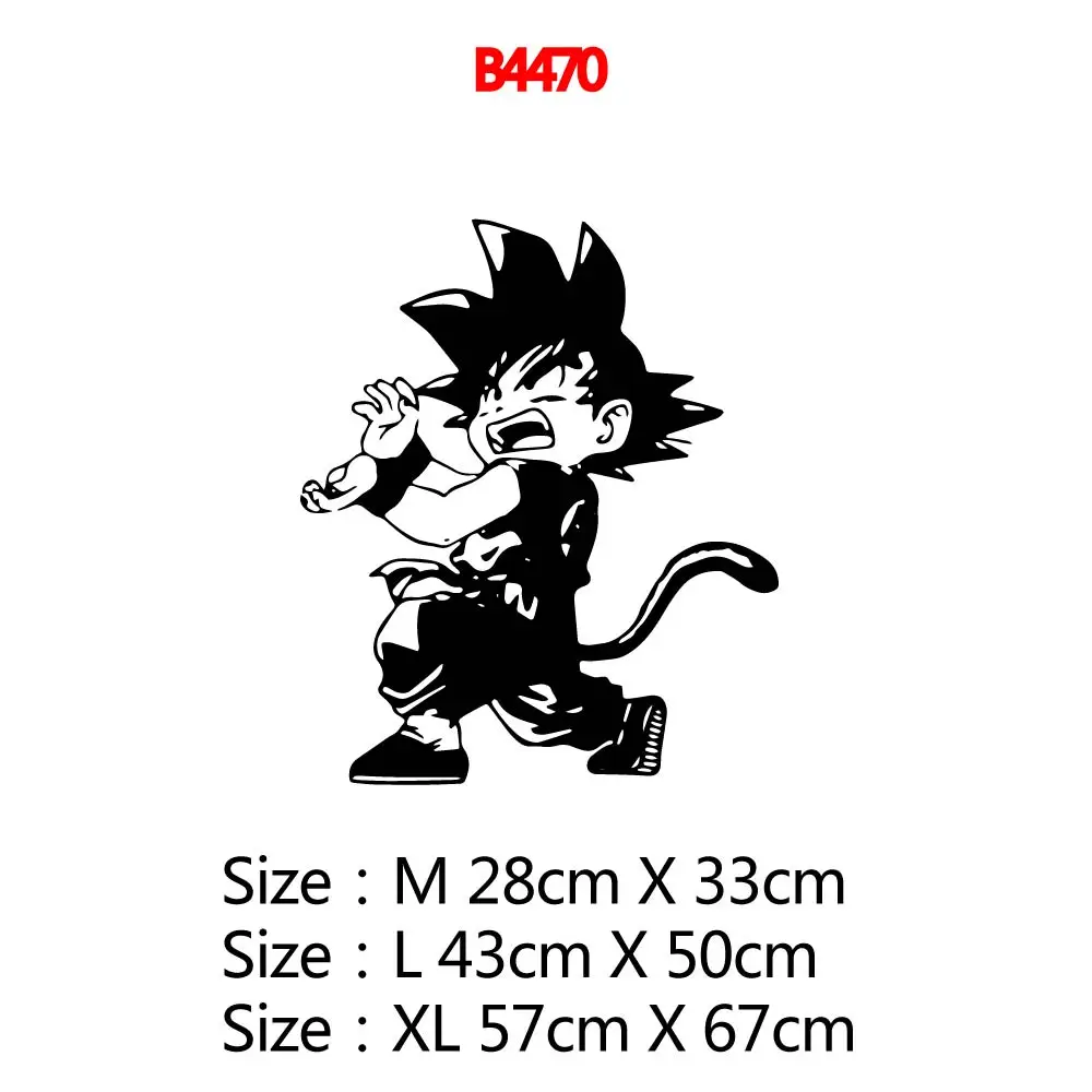 Dragon Ball Modern Wukong Vinyl Self Adhesive Wallpaper Pvc Wall Decals Home Decoration Accessories