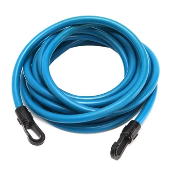 

Adult Kids 4m Swimming Bungee Exerciser Leash Cord Training Rope Hip Swim Belt Safety Pool THJ99