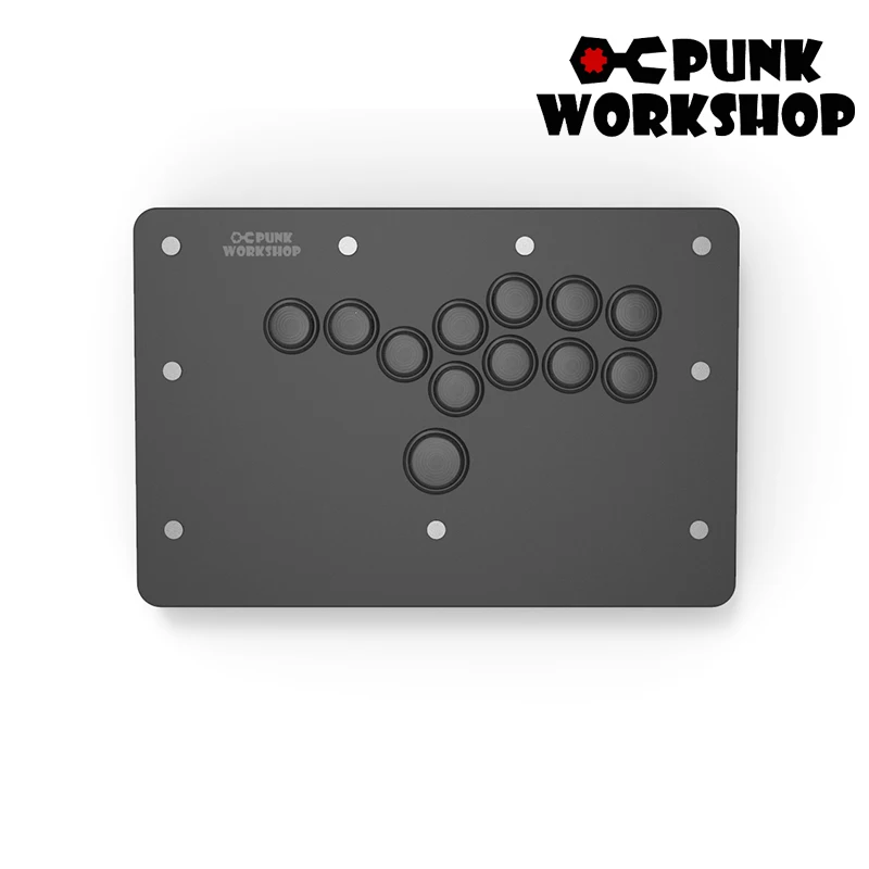 Punk warsztat 1 sztuk 30mm 11 sztuk 24mm mechaniczne zestaw przycisków wymienić na Hitbox Arcade DIY buduje szafka MAME maszyny