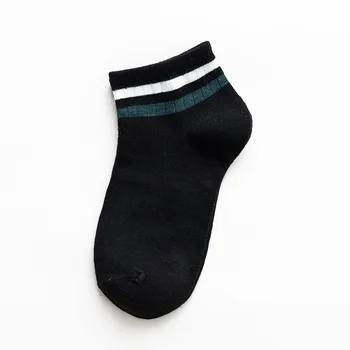 

Sock Female Summer AutumnThin Section Color Spinning Vertical Stripes Socks Breathable Sock Two Bars Solid Color