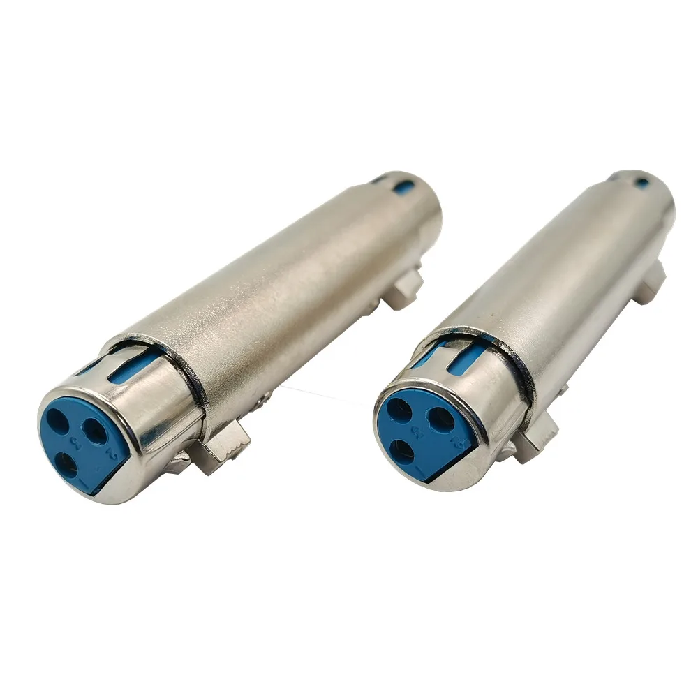 1 шт. XLR 3-контактный гнездовой адаптер для 3-контактного гнездового микрофона |