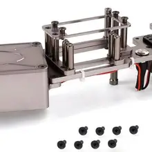 CNC оборудование отсек батареи чехол руля стойки кабины для 1/5 Rovan F5 RF5 грузовик запасные части MCD XS5