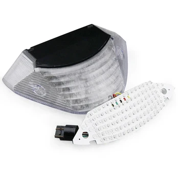 

Motorcycle Tail light Integrated LED Turn Signal for Honda CB600 HORNET CB900 599 919 2002 2003 2004 2005 2006 2007 CLEAR