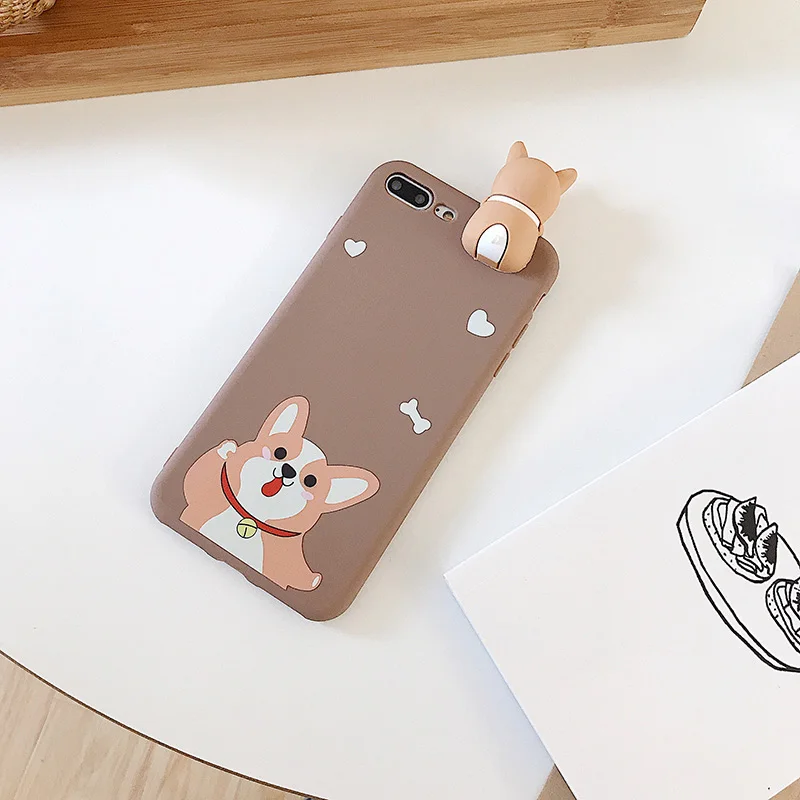 Вельш-корги мягкий чехол из ТПУ игрушка для собак чехлы для huawei P30 Pro P20 Lite P10 P мягкий чехол для Honor 8X Play mate 10 20 Pro - Цвет: 4