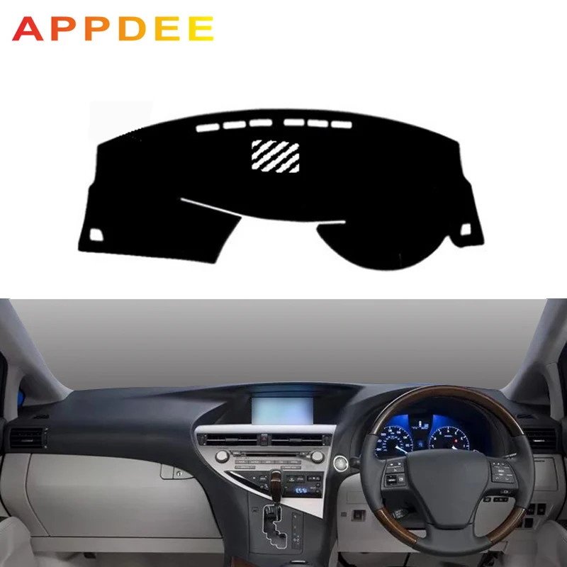 APPDEE 2 Layers Car Inner Dashboard Cover For LEXUS New RX270 RX350 RX450 2009- 2011 2012 2013 2014 Dash Mat Sun Shade Pad S | Автомобили