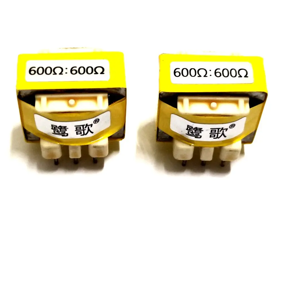 

600: 600 permalloy audio isolation transformer, balanced and unbalanced conversion audio isolator