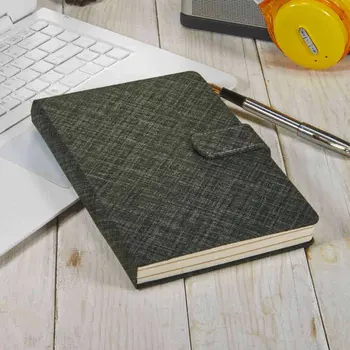 

Business Notebook Student Notepad Cashmere Wool Cloth Diary Leather Surface Thickening Office Notebook Fashion A5 Hardcover Book