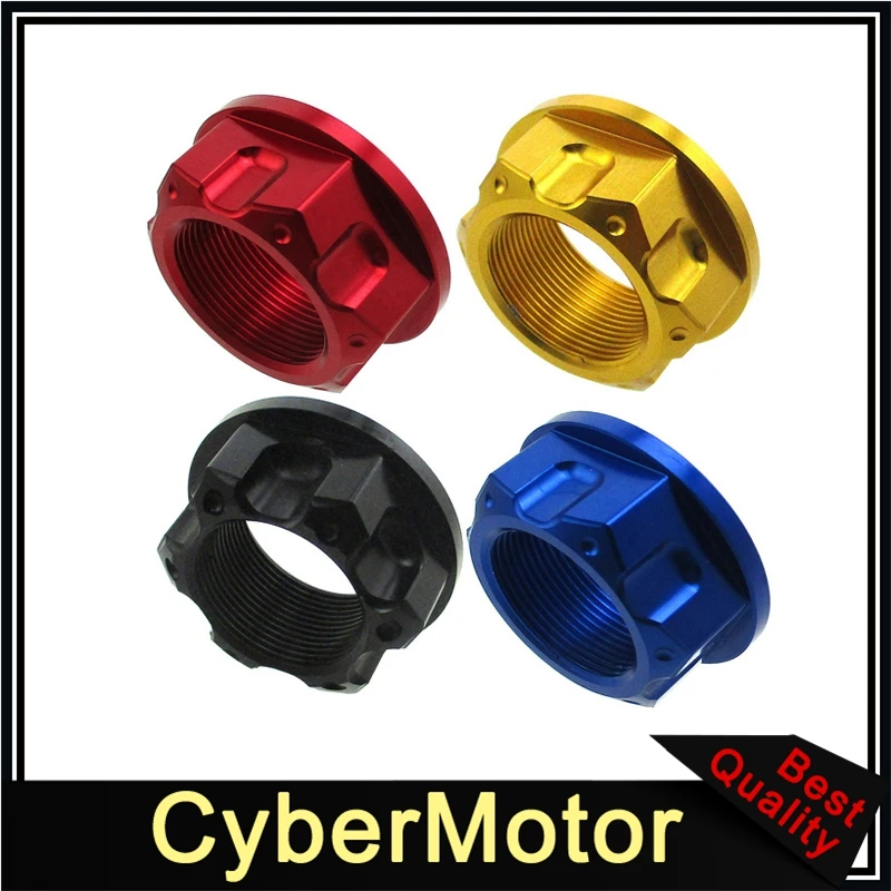 Рулевая гайка для Honda CRF50 XR50 Kawasaki KLX110 KX65 KX85 Suzuki RM85 Yamaha TTR50 TTR110 TTR125 грязь китайская ССР Braaap