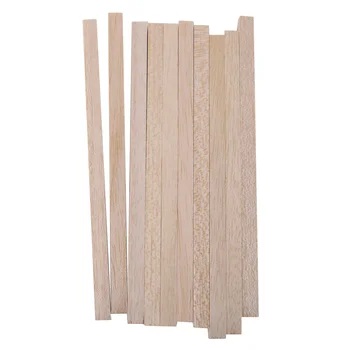 

10pcs Natural Wood Sticks Wooden Rods for DIY Craft Counting Sticks Educational Toys Building Model Woodworking Material 20cm