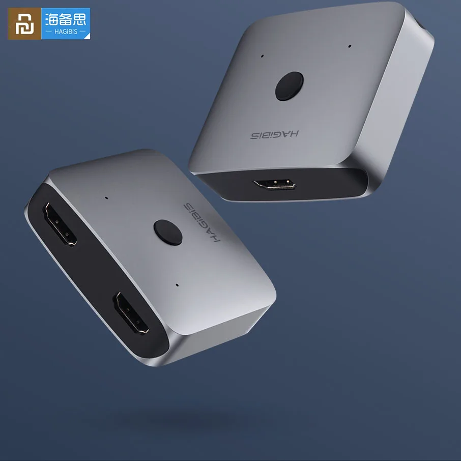 Оригинальный Многофункциональный адаптер конвертер Youpin hagибис HDMI с двойным