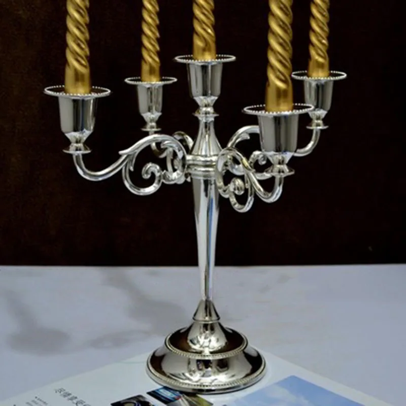 Only Candlestick A Свадебный канделябр в стиле Сан-Валентин, украшение для свадебного стола, украшение для дома в скандинавском стиле, украшение для дома, LLC160 - Цвет: Only Candlestick A