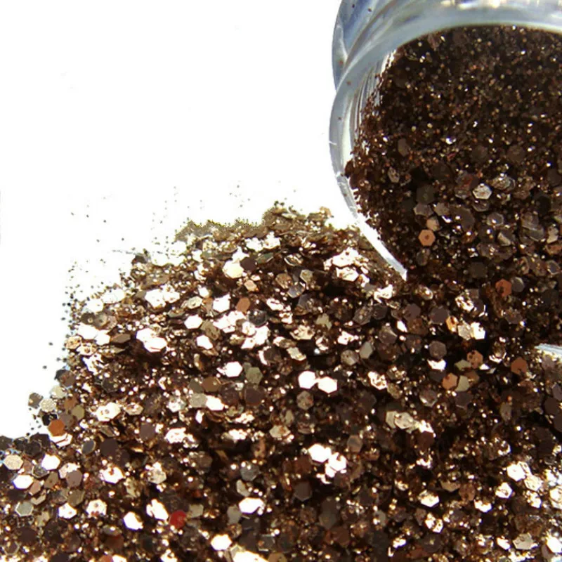 

7g/bottle Mixed Designs Shinny Hexagonal DIY Sequin Pigment Nail charms Sparkly Tips Polish Manicure Gliter nail art decorations