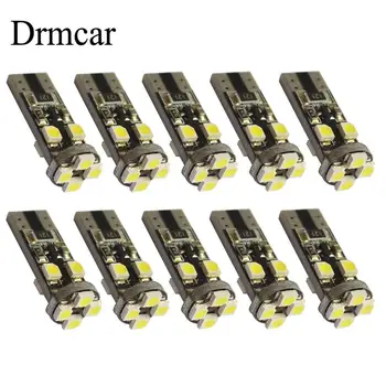 

10X Car Led Canbus Xenon White T10 194 W5W Turn Signal No Error Free Interior Reading Light Tail Bulb Backup Light Parking Lamp