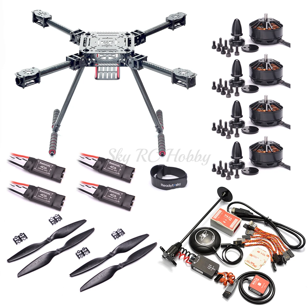 ZD550 550mm 550 Carbon fiber Quadcopter Frame FPV Naza M Lite Flight