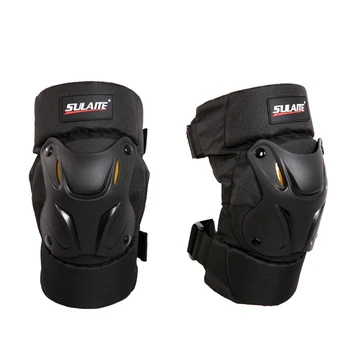 

Motorcycle Knee Pads Motocross Knee PRotector Guard Moto Knee Protector Protective Gear Motorbike Ridng Knee Black