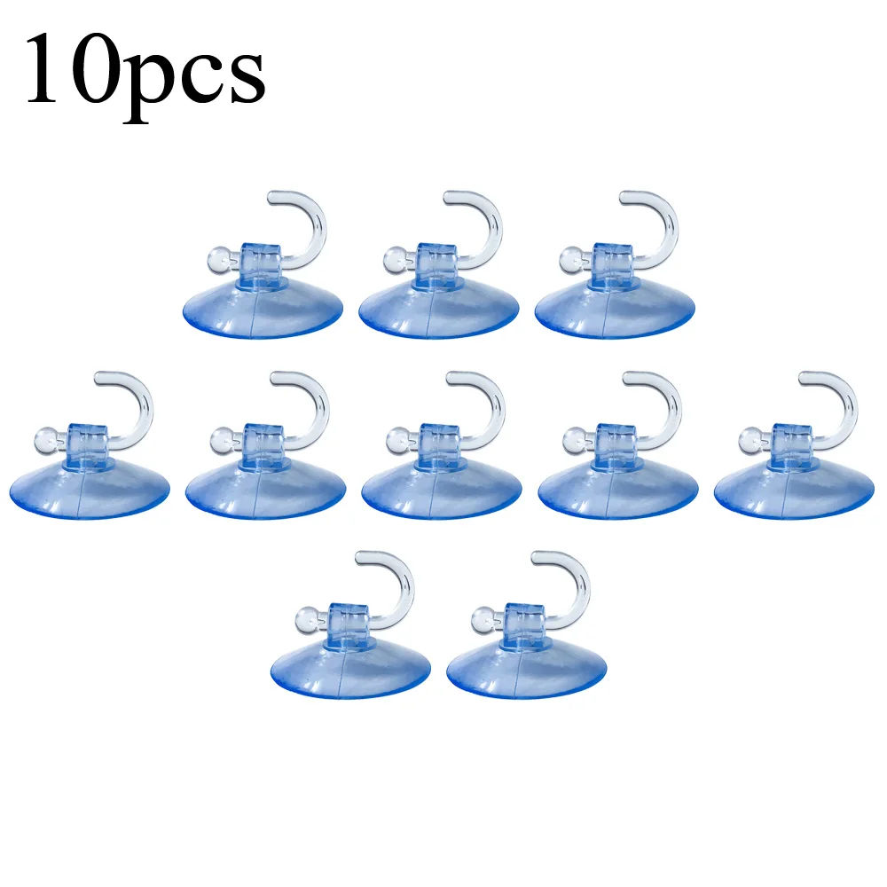Transparent Wall Hooks Hanger Kitchen Bathroom Suction Cup Suckers Strong New