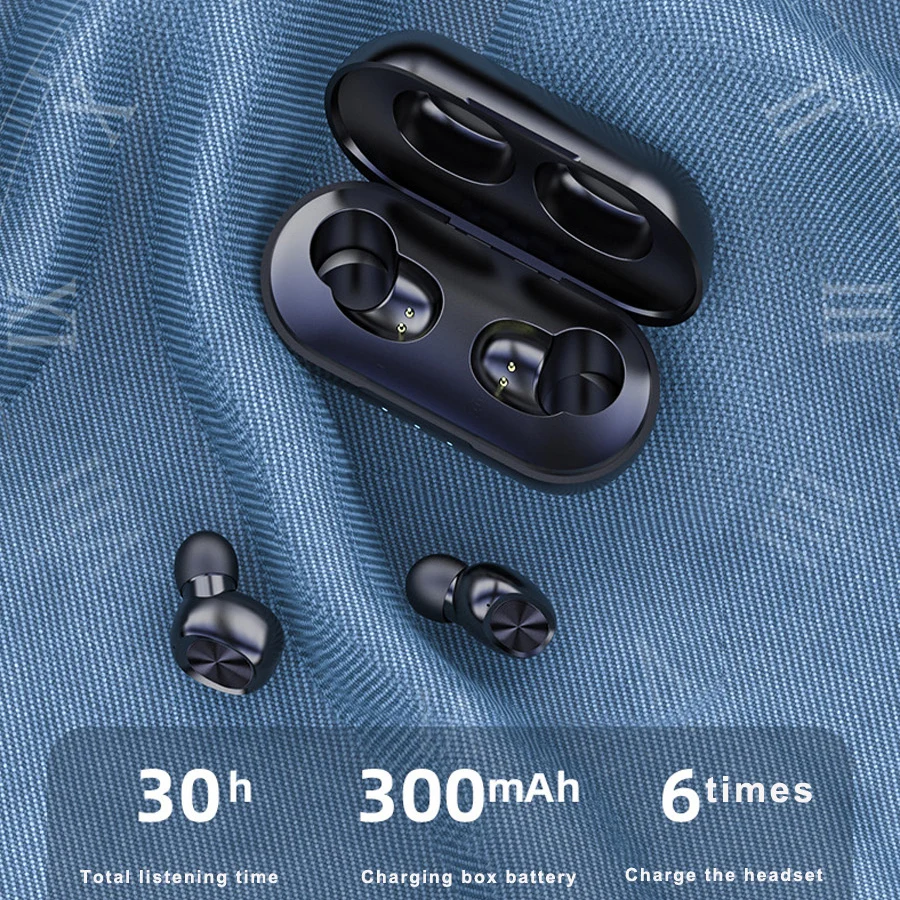 Стерео Bluetooth наушники беспроводные наушники B5 TWS беспроводные наушники Bluetooth 5,0 с микрофоном сенсорная Музыкальная гарнитура для телефона