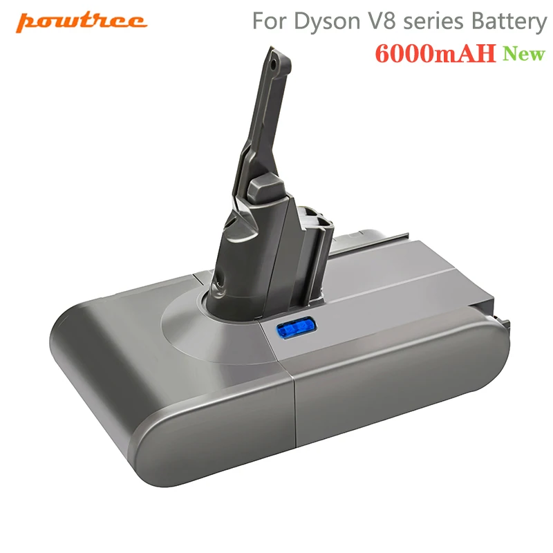Powtree 6000 мА/ч, 21,6 V V8 Батарея для Dyson V8 батареи абсолютного V8 животных Li Ion SV10 пылесос Перезаряжаемые Батарея|Перезаряжаемые батареи| | АлиЭкспресс