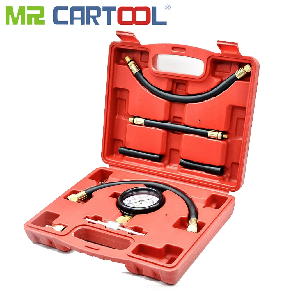 Mr Cartool манометр для измерения давления топлива инжектор тест er бензин 0 100psi
