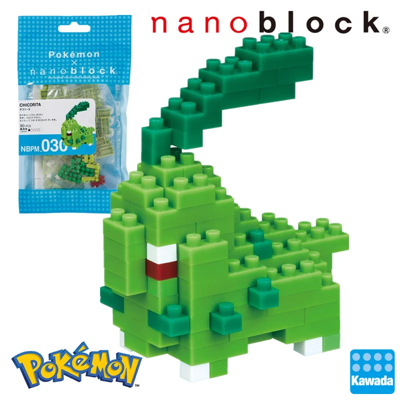 Kawada Nanoblock Покемон Пикачу аниме мультфильм 3D модель алмаз мини микро блок строительные блоки кирпичи сборки игрушки игры - Цвет: nbpm-030