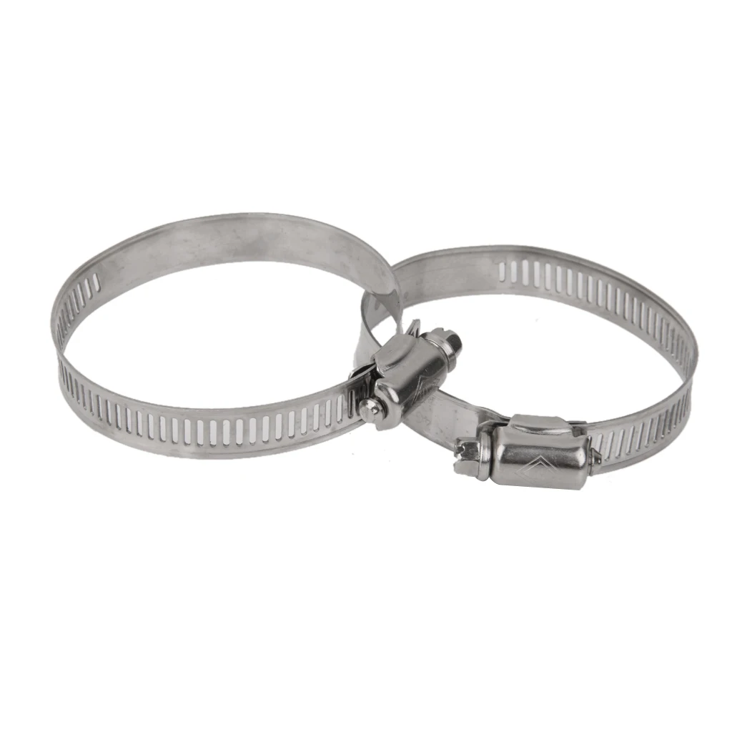 Chrome Flame Exhaust Muffler Pipe Heat Shield Cover Heel Guard Motorcycle