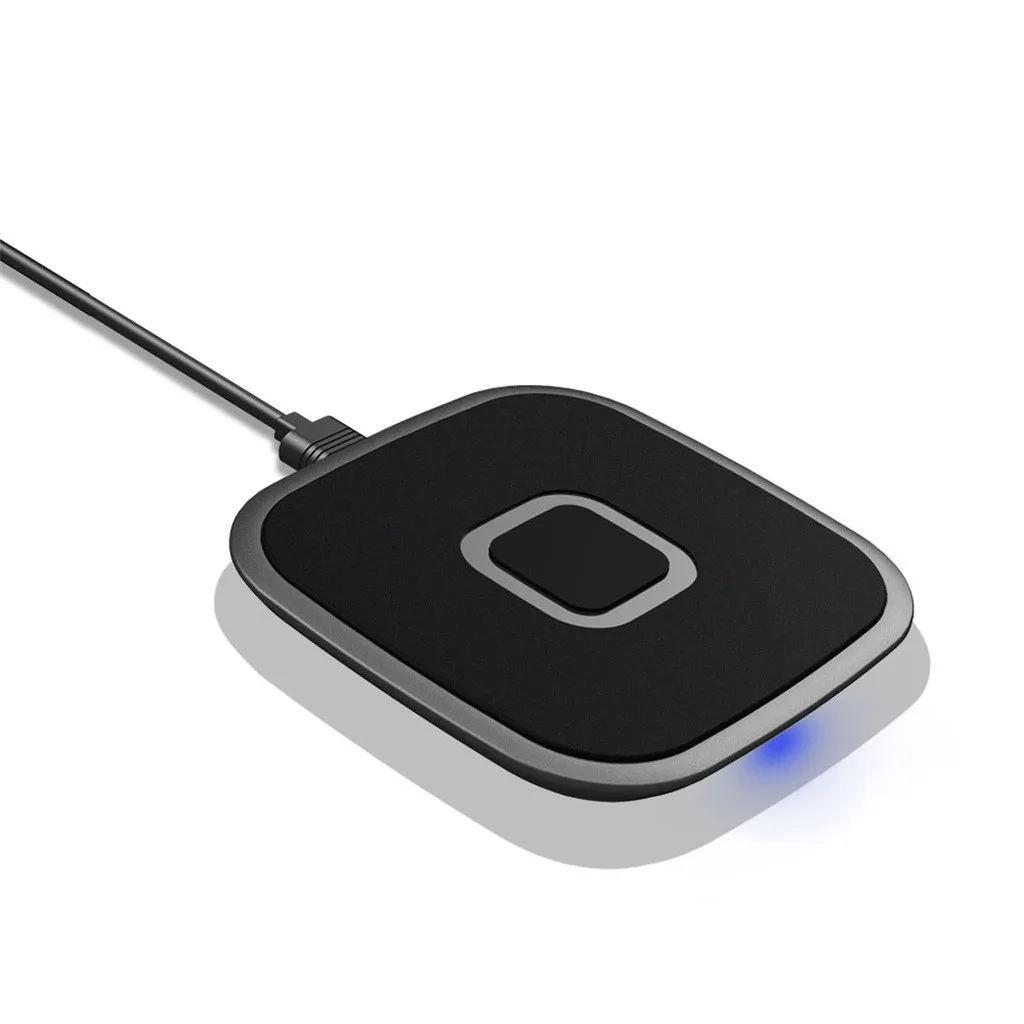 Usb зарядная станция Быстрое беспроводное зарядное устройство Подставка 7,5 Вт для X для samsung Galaxy Note 10 Plus Беспроводное зарядное устройство