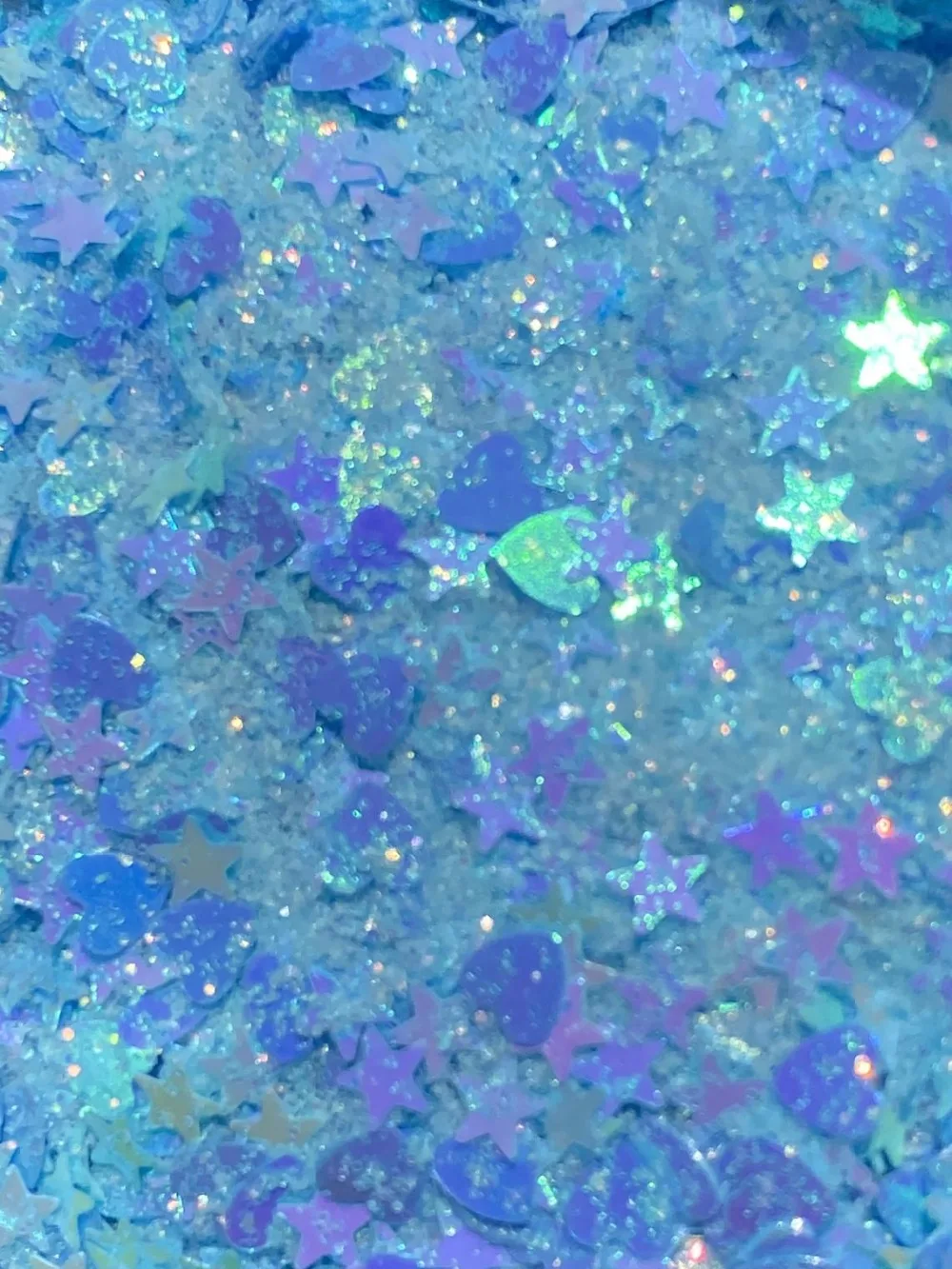 50g/bag 2020 Fine Star/Heart Glitter Mix (Blue & Pink available)  Glitter/ pink glitter mix/ heart glitter/ star glitter,MKR1434