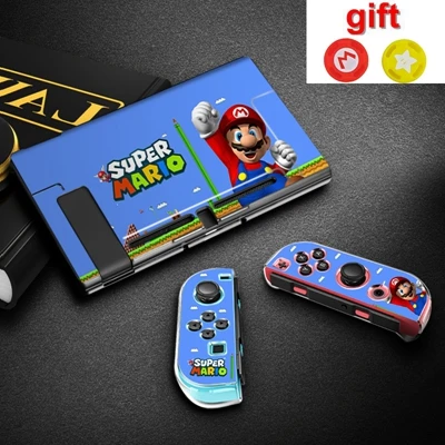 Marios Pokemons NAND Switch жесткий защитный чехол для Nintendo doswitch NS консоль и контроллер Joy-Con прямая стыковка - Цвет: 2 with gift