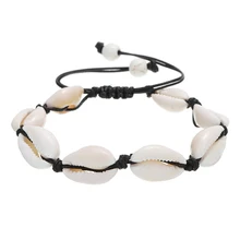 Очаровательные женские и мужские браслеты в виде раковины, океанские пляжные ювелирные изделия, Shellhard, простой стиль, раковины, сандалии в виде раковины, ножной браслет, цепочка на ногу