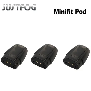 

3pcs/lot JUSTFOG MINIFIT Vape Pod Cartridge 1.5ml Tank 1.6ohm Electronic Cigarette Atomizer for MINIFIT Kit VS JUSTFOG Q16 Kit