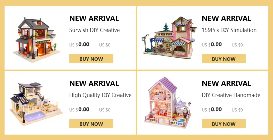 Surwish DIY творческий ручной работы Тема деревянная кабина Сборка строительный дом модель игрушечный набор со светом и музыкой-время студии