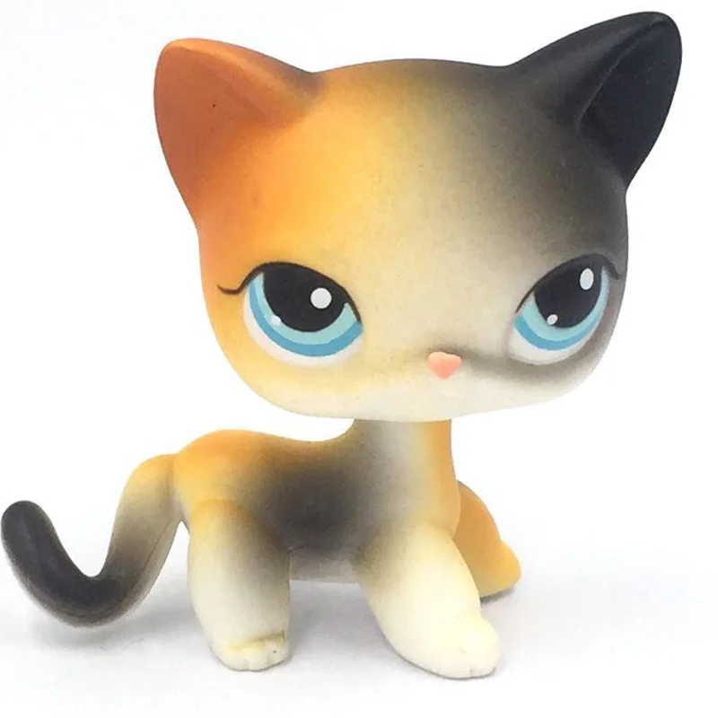 106 Лпс стоячки кошки собаки игрушки Lps кошка редкий pet shop игрушка стоит короткой шерсти Котенок Собака Такса колли спаниель great dane старая оригинальная Коллекционная фигурка - Цвет: 106