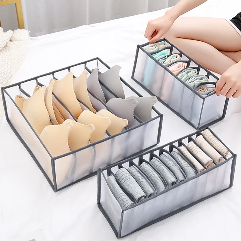 6/7/11 lattice storage box drawer wardrobe storage box scarf socks